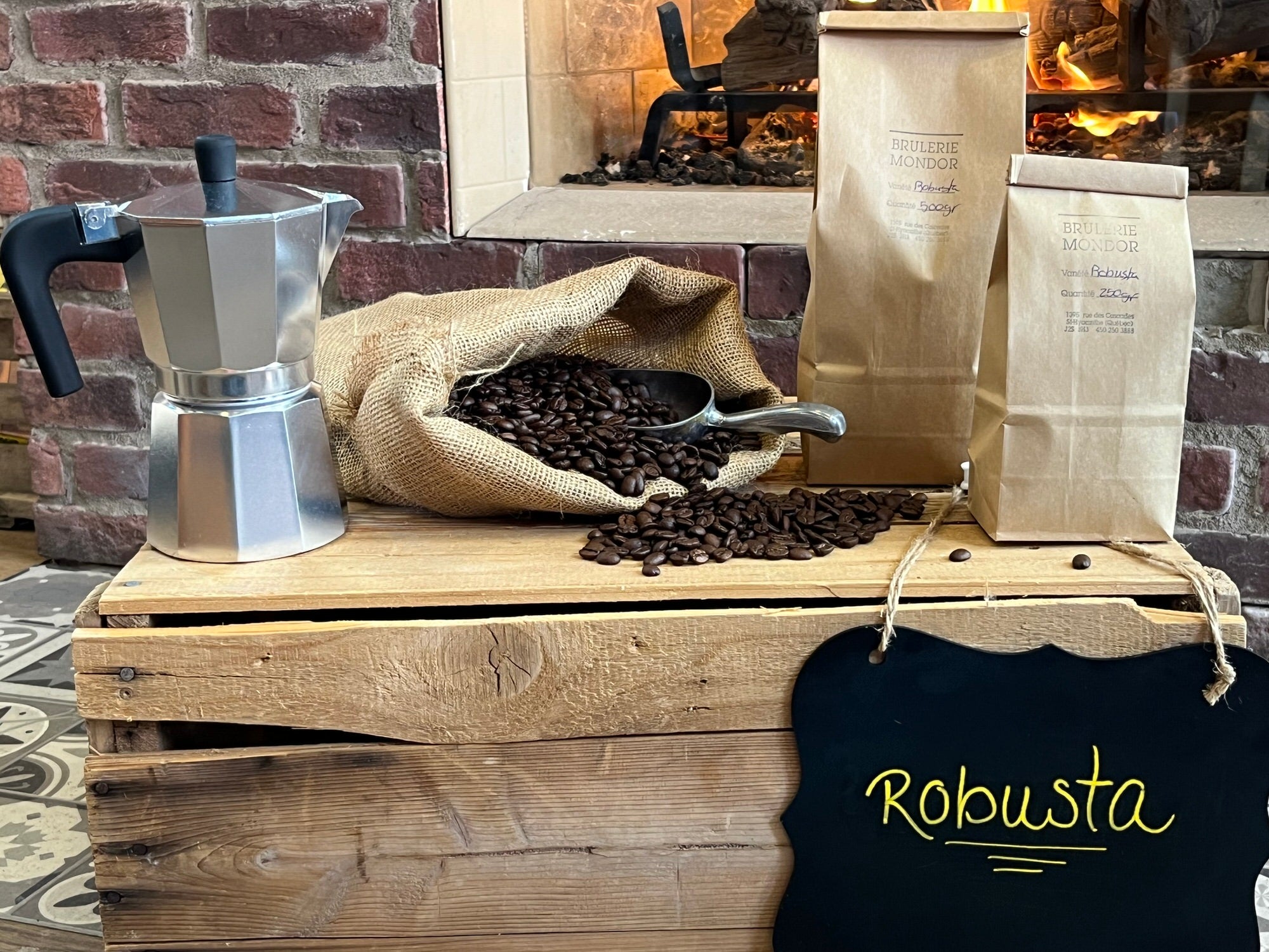 Le cracheur de feu (Robusta)