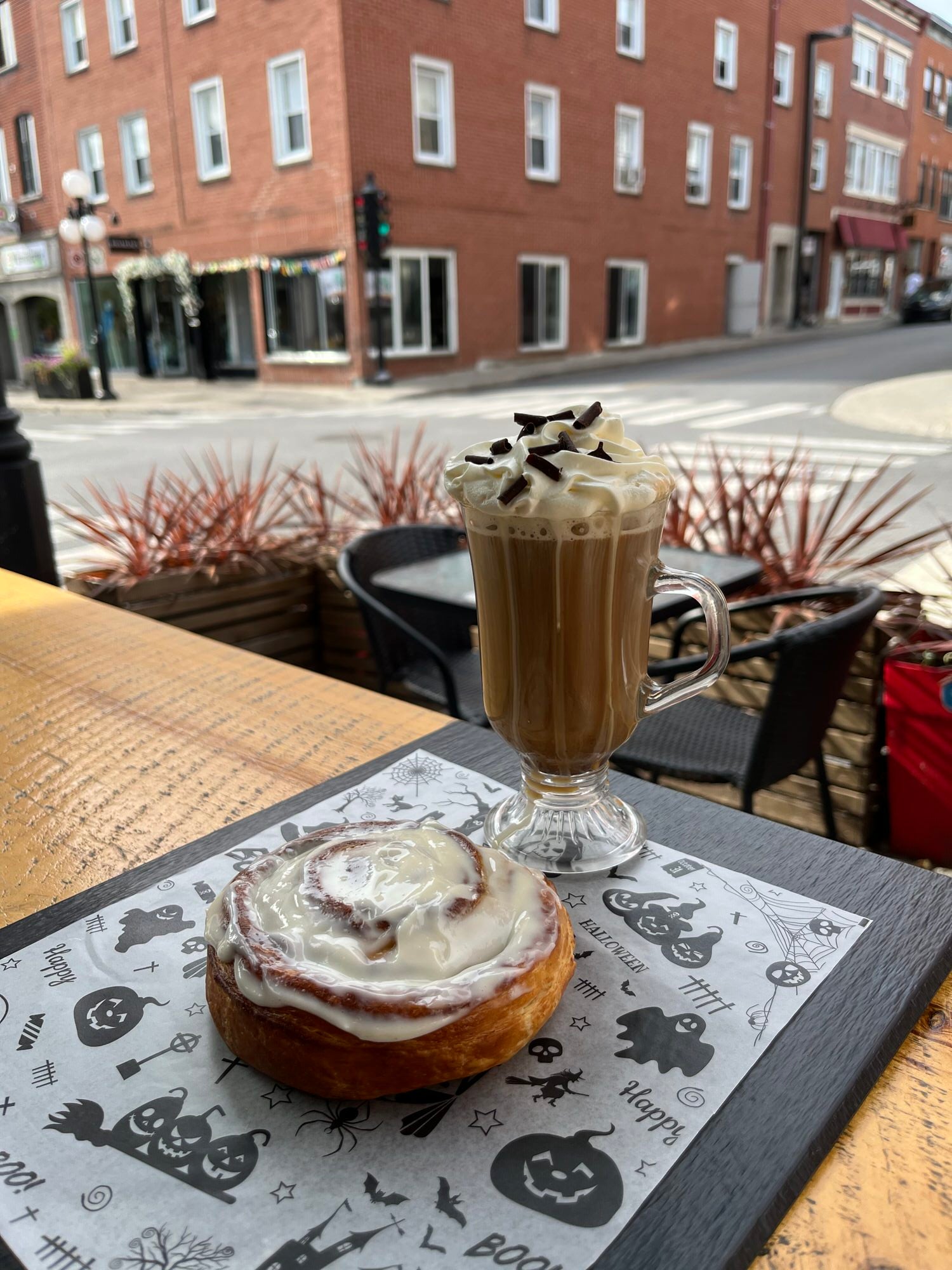 Terrasse café brioche